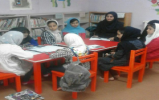جمع خوانی کتب رده کودک مسابقه کتابخوانی رضوی در کتابخانه شهید مطهری جمع خوانی کتب رده کودک مسابقه کتابخوانی رضوی در کتابخانه شهید مطهری